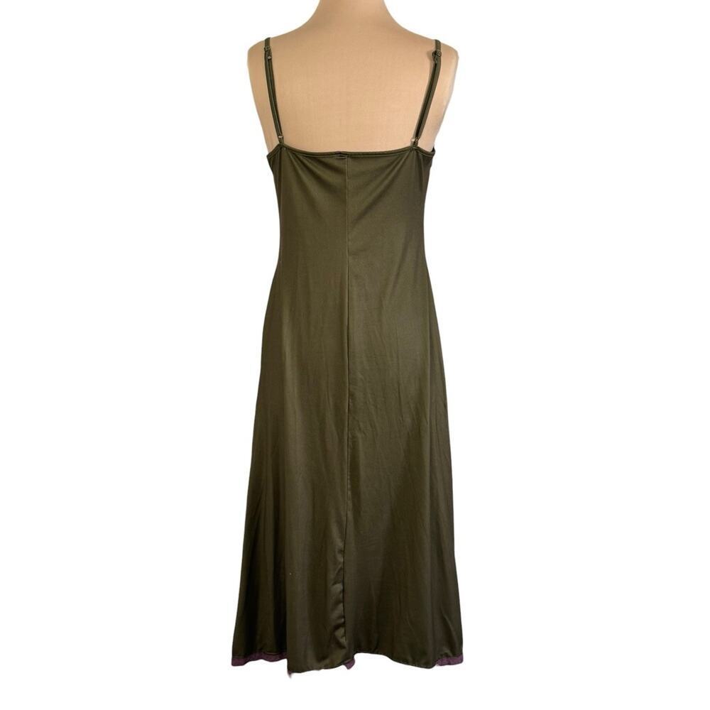 Vintage Inspired Cherub Midi Dress Angel Jewel Toned Romantic Bohemian Size S/M - Picture 7 of 9
